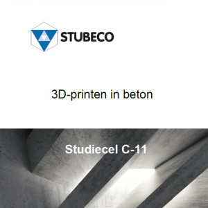 Publicatie Stubeco over 3D-betonprinten